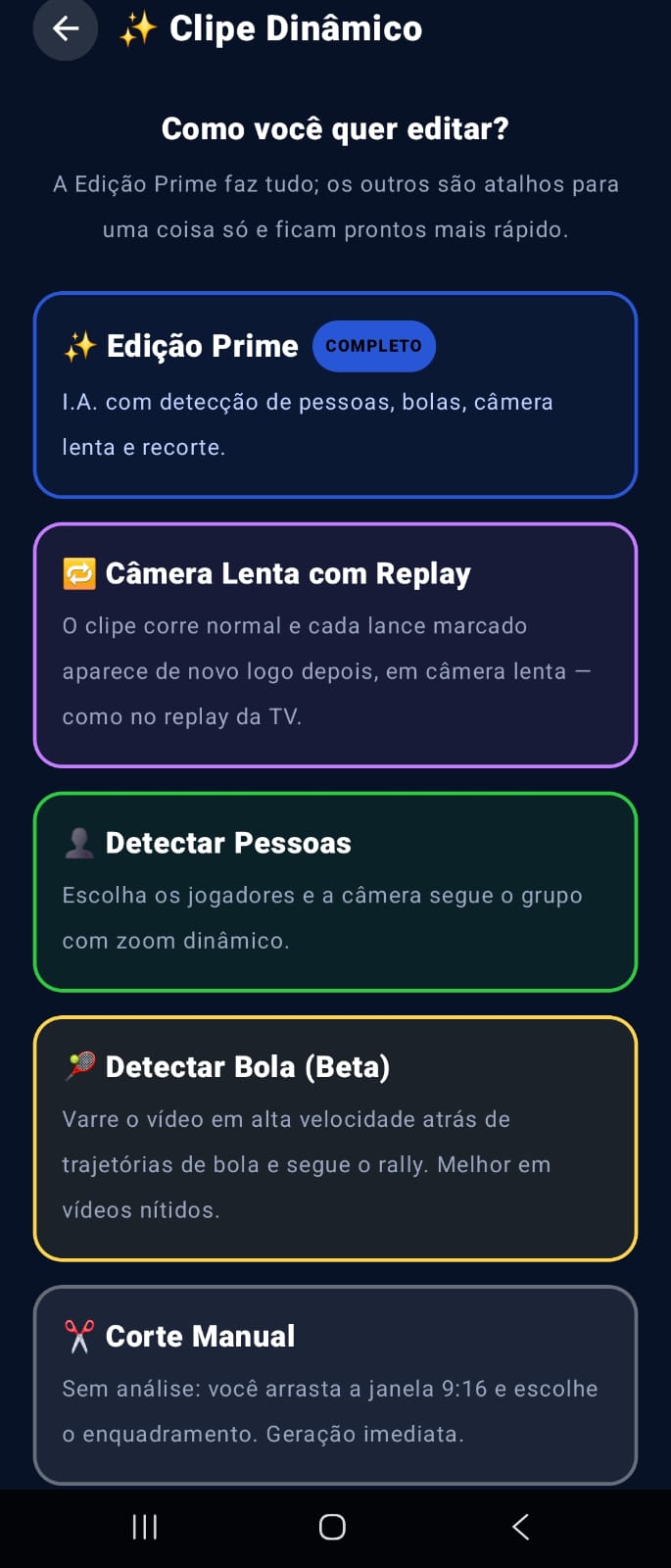 Edição com I.A